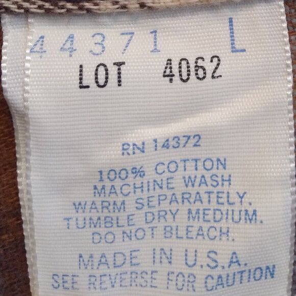 Vintage Five Brother Flannel Button Down Shirt - Picture 5 of 8